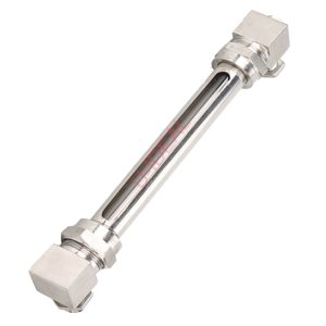 Glass tube Level indicator sight glass diesel fuel tank level gauge
