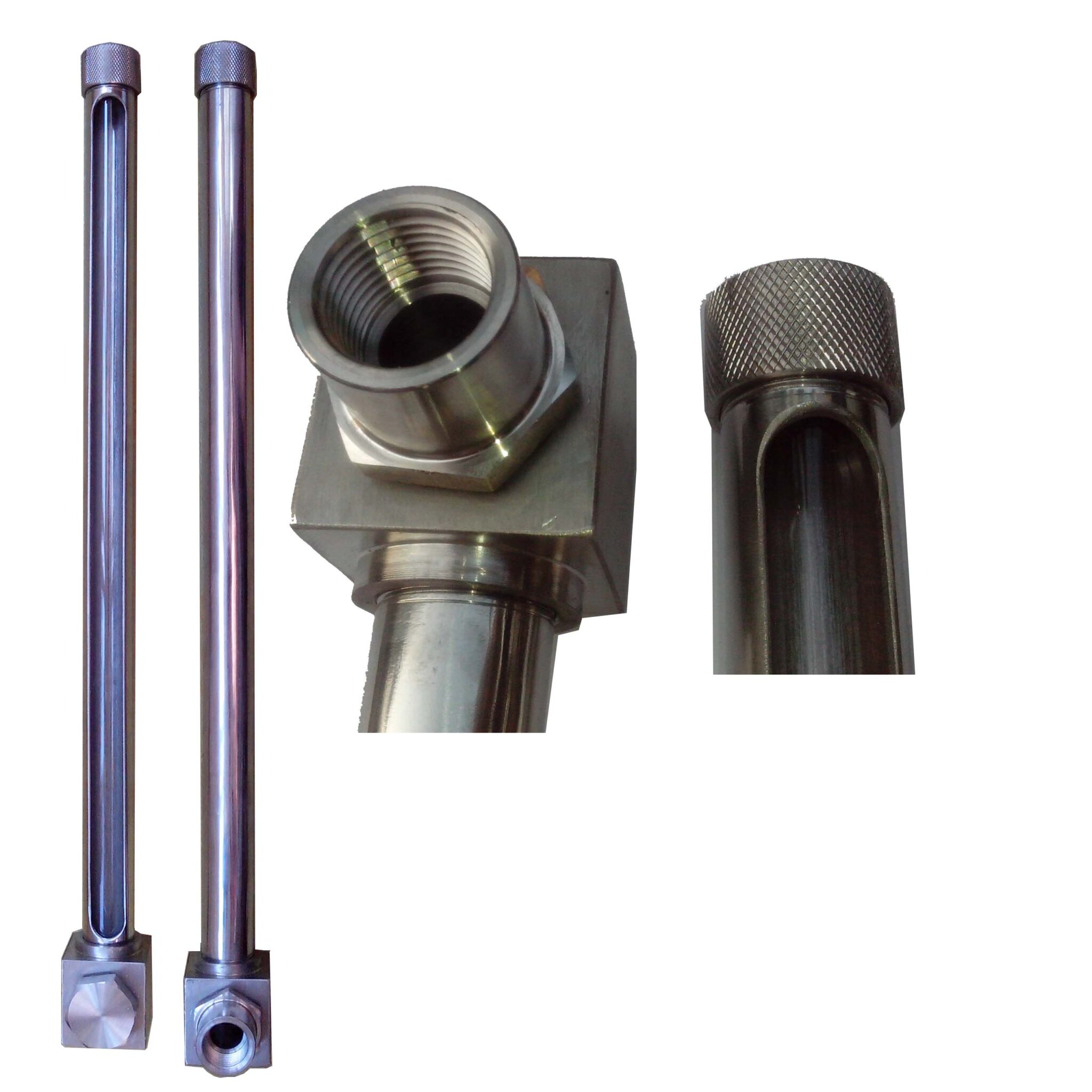 Small type glass tube level gauge Ltype oil level gauge level gauge