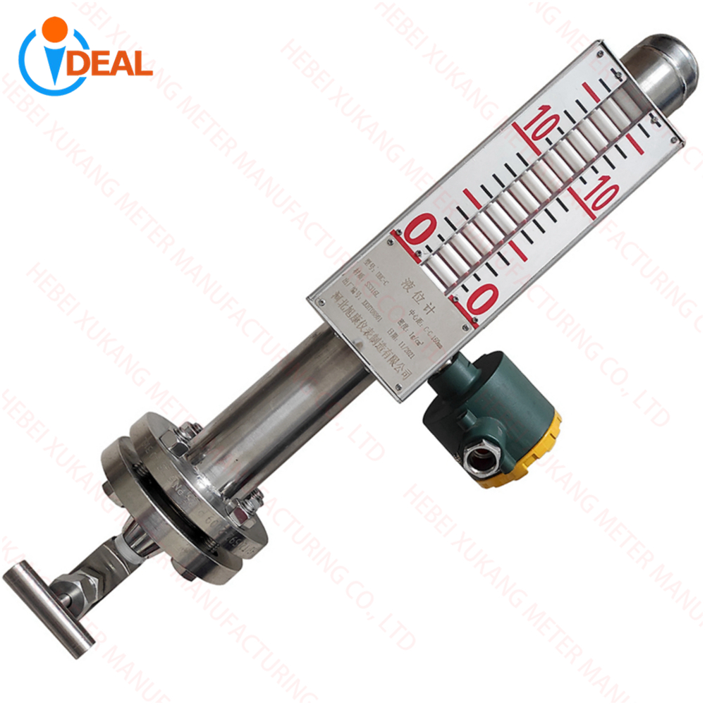 Magnetic Flap Bi-Color Floater Level Gauge Meter