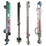 Magnetic float level gauge