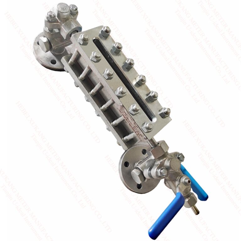Transparent Glass level gauge Fluid Level Indicator