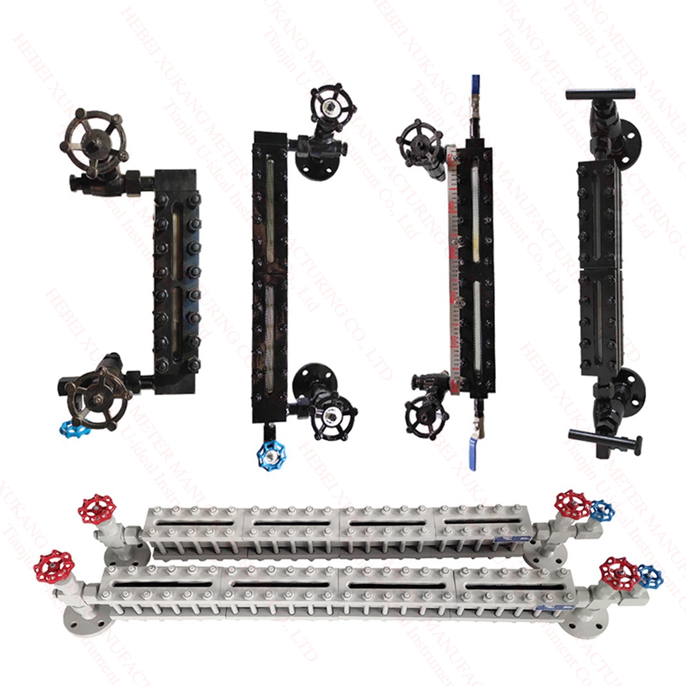 Transparent Glass level gauge