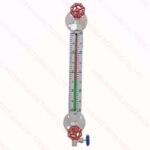 Bicolor Glass Tubular Level Gauge