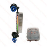 B49H Double Color Quartz Glass Tube Type Level Gauge