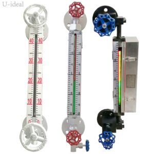 Bicolor quartz glass tube level gauge