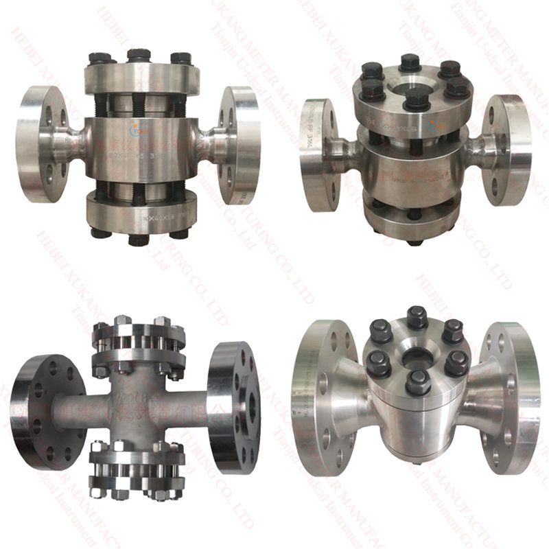 Super High pressure Stainless Steel Type Double Window Sight Glass