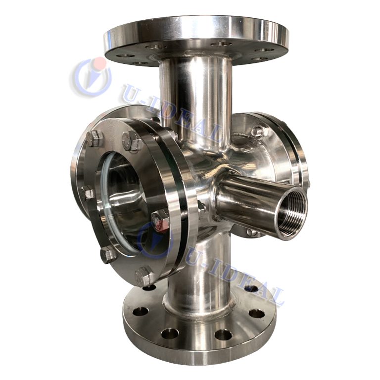 Sight Glass Manufacturers High Pressure Sanitary Richter 2-3-4-Way Sight Glasses2